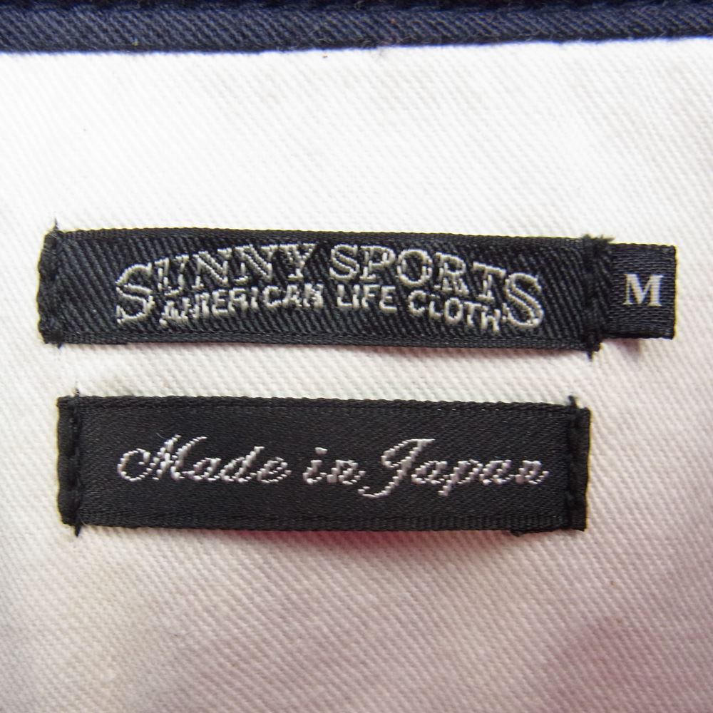 SUNNY SPORTS サニースポーツ メルトン CPO シャツ ジャケット ダークネイビー系 M【中古】