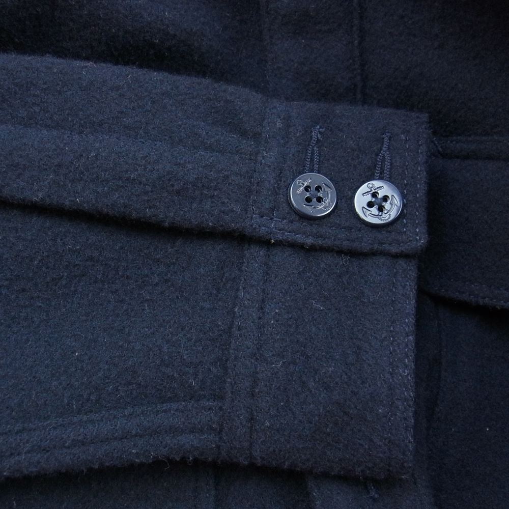 SUNNY SPORTS サニースポーツ メルトン CPO シャツ ジャケット ダークネイビー系 M【中古】