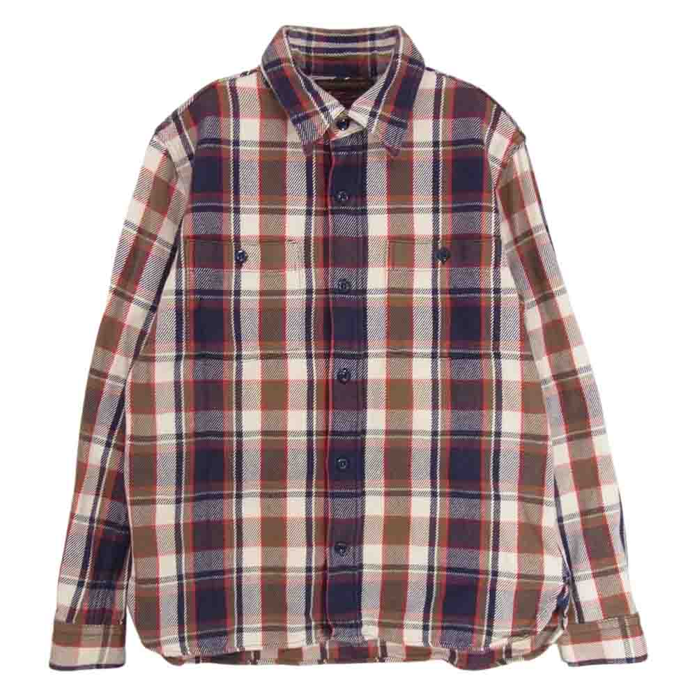 FULLCOUNT フルカウント 18AW Lot.4005 ORIGINAL CHECK NEL SHIRTS 長袖 ネルシャツ ロング スリーブ マルチカラー系 38【中古】