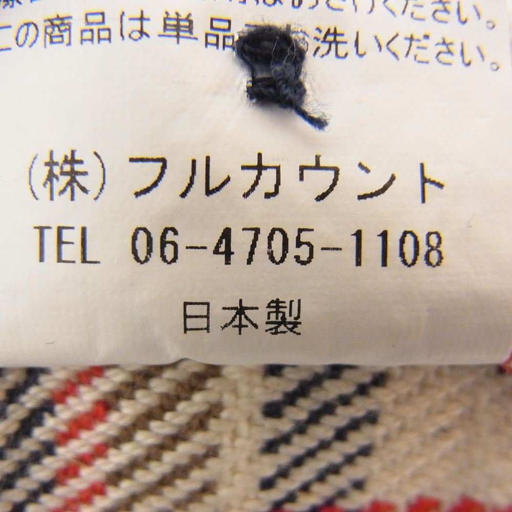 FULLCOUNT フルカウント 18AW Lot.4005 ORIGINAL CHECK NEL SHIRTS 長袖 ネルシャツ ロング スリーブ マルチカラー系 38【中古】