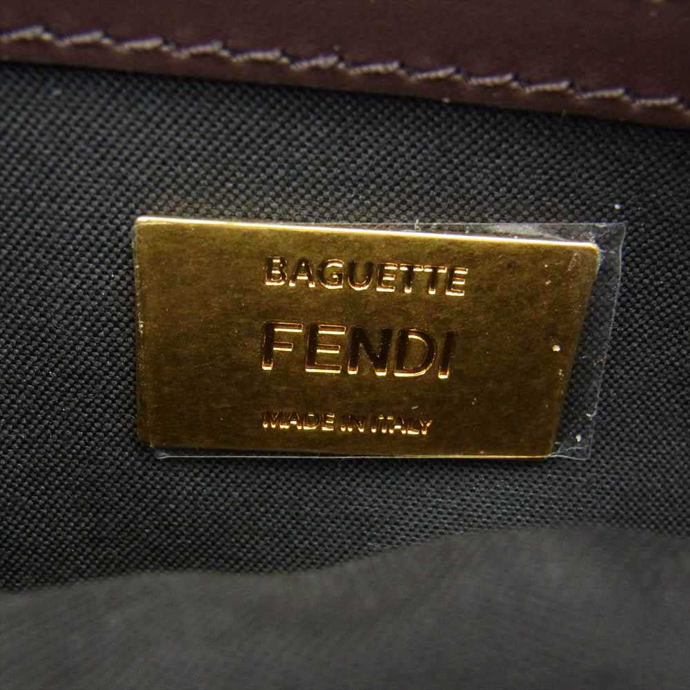 FENDI フェンディ 8BR600 AEUE F1DGV BAGUETTE バゲット 2way ショルダーバッグ マルチカラー系【美品】【中古】