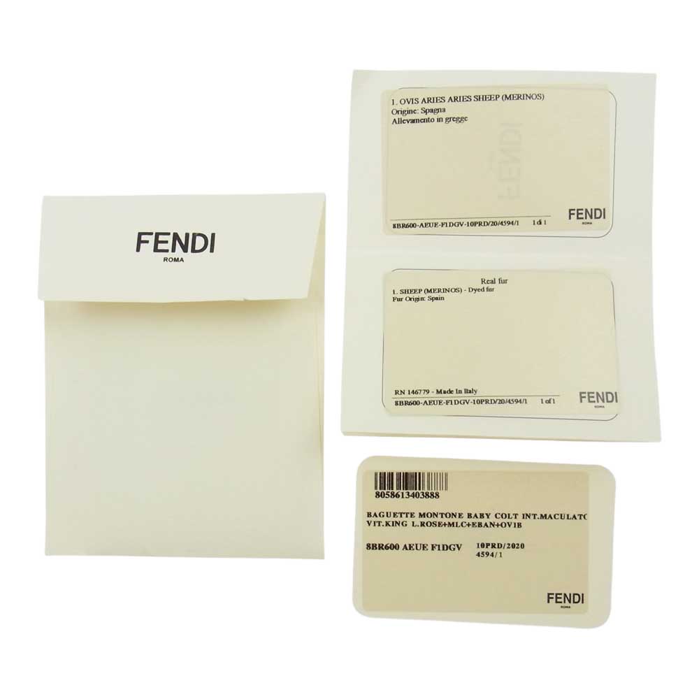 FENDI フェンディ 8BR600 AEUE F1DGV BAGUETTE バゲット 2way ショルダーバッグ マルチカラー系【美品】【中古】