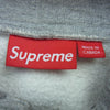 Supreme シュプリーム 	11AW Snap Front Sweat スナップ フロント スウェット ジャケット グレー系 M【中古】