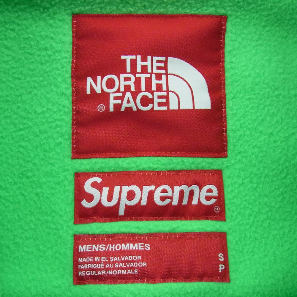 Supreme シュプリーム 20SS The North Face RTG Fleece Jacket ノースフェイス フリース ジャケット グリーン系 S【中古】