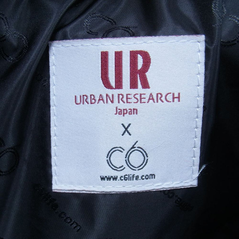 URBAN RESEARCH アーバンリサーチ 別注 C6 シーシック ヘルメット トート バッグ ブラック系【美品】【中古】