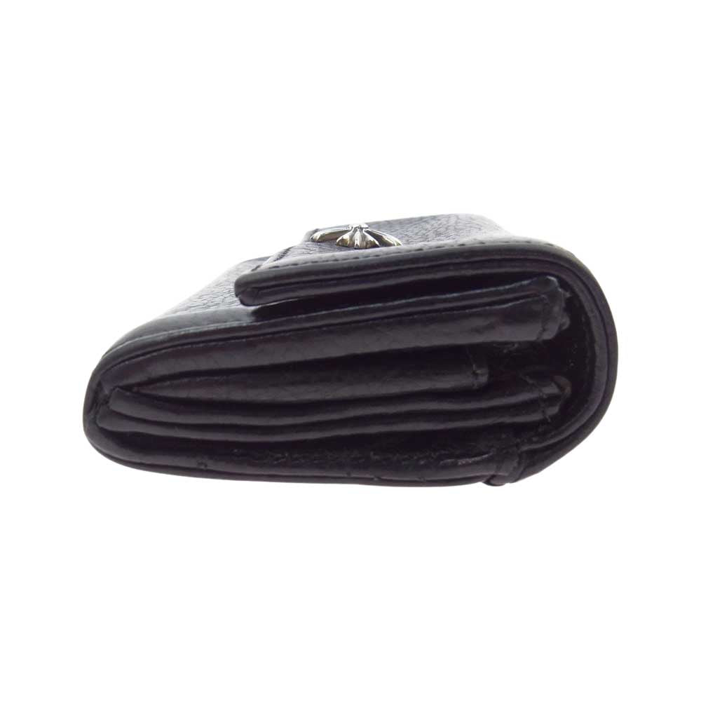 CHROME HEARTS クロムハーツ（原本無） Tiny WALLET タイニー CHプラス ウォレット ブラック系【中古】