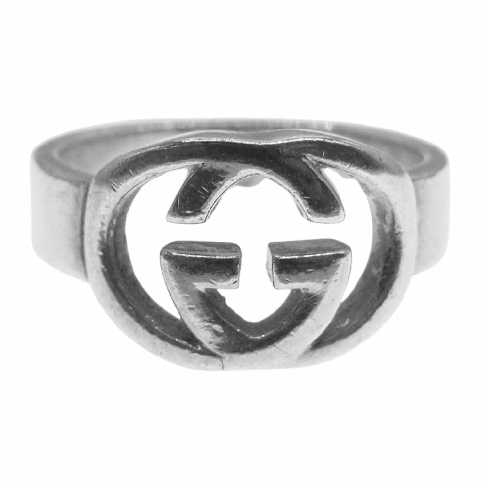 GUCCI グッチ インターロッキング G リング シルバー系【中古】