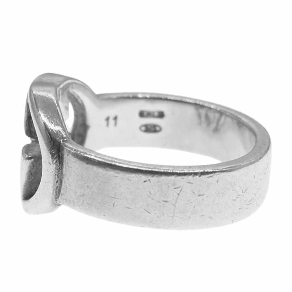 GUCCI グッチ インターロッキング G リング シルバー系【中古】