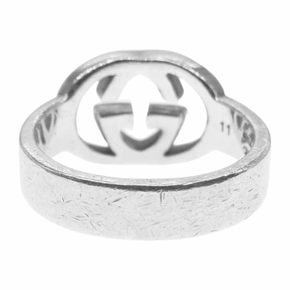 GUCCI グッチ インターロッキング G リング シルバー系【中古】