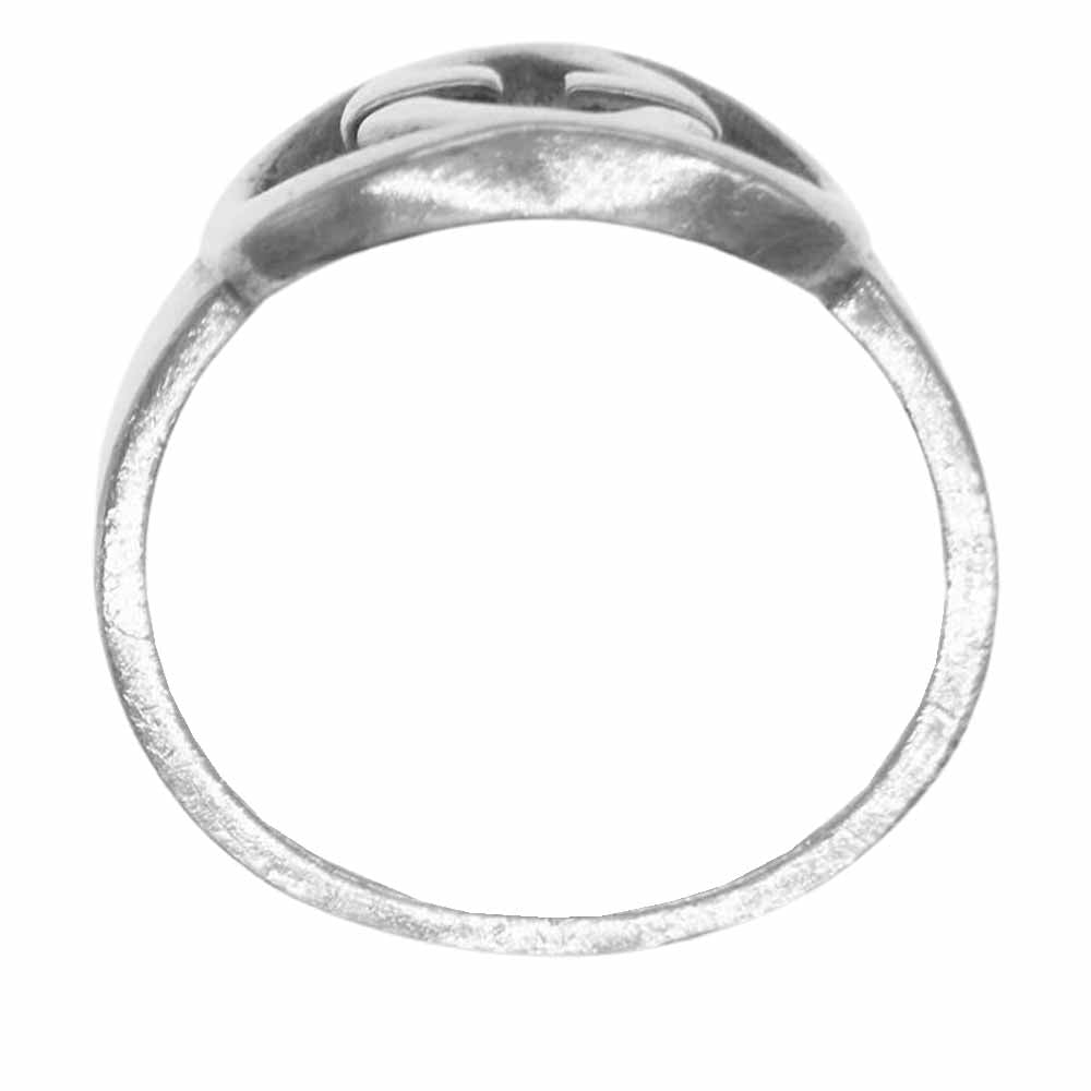 GUCCI グッチ インターロッキング G リング シルバー系【中古】