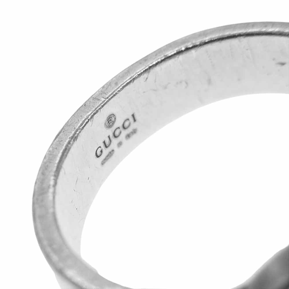 GUCCI グッチ インターロッキング G リング シルバー系【中古】