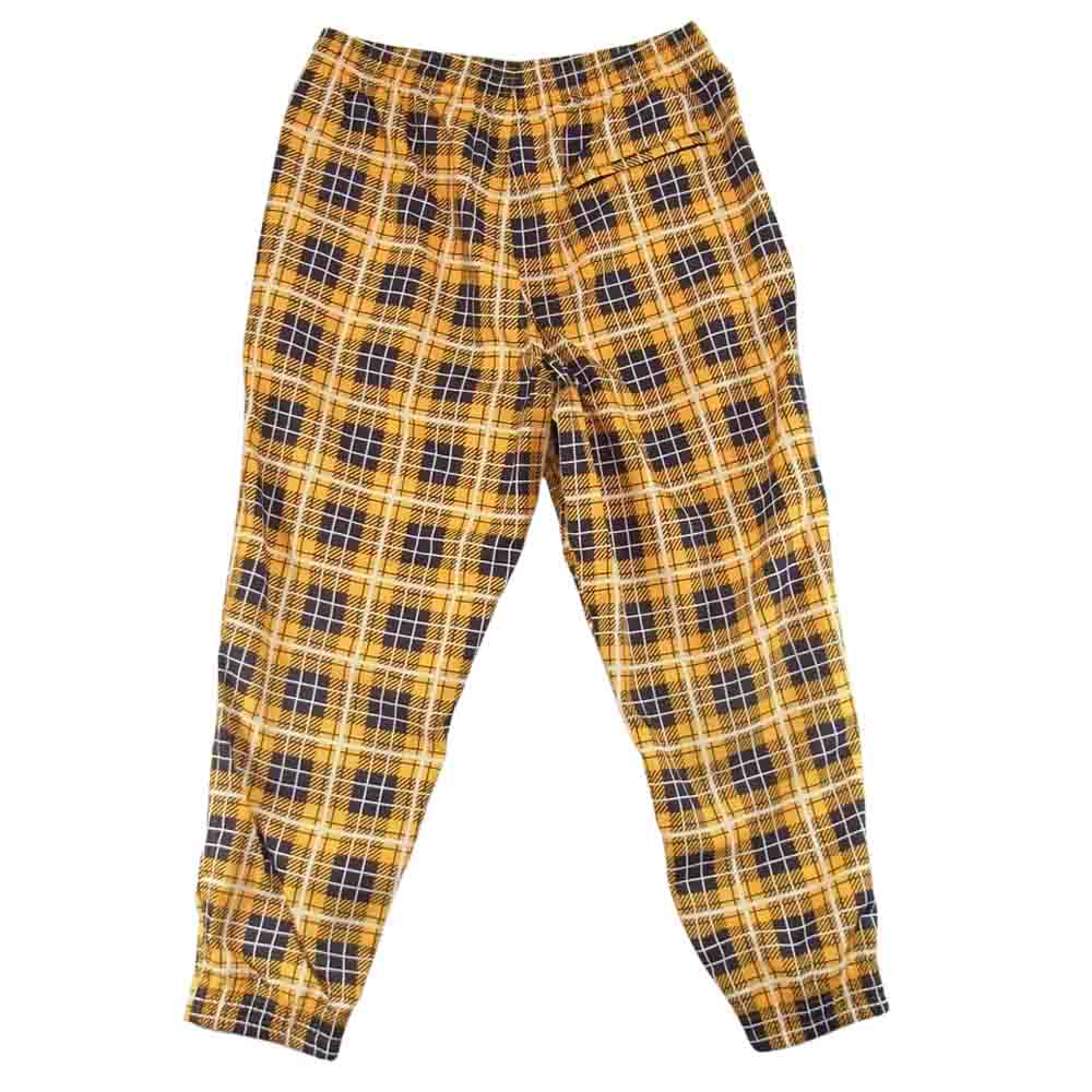 NIKE ナイキ CK0531-728 ウーブンプレイド チェック パンツ イエロー系 XL【中古】