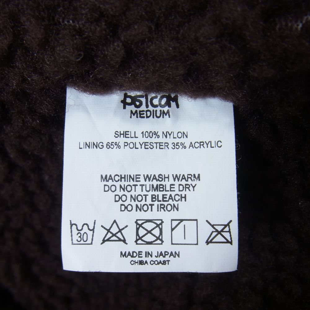 Psicom サイコム Boa Coach Jacket ボア コーチ ジャケット ライトブラウン系 M【中古】