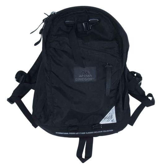 GREGORY グレゴリー ナノユニバース Let it Ride 別注 DAY PACK デイパック ナイロン バックパック ブラック系【中古】