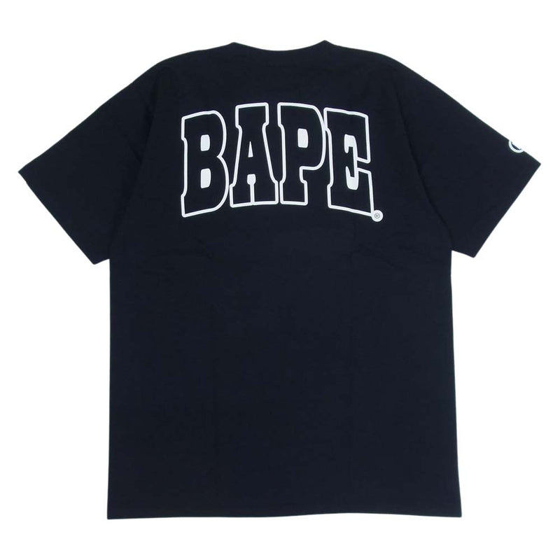 A BATHING APE アベイシングエイプ 20SS BAPE 1st Camo 2nd Ape Tee 半袖 ファーストカモ Tシャツ ブラック系 L【新古品】【未使用】【中古】