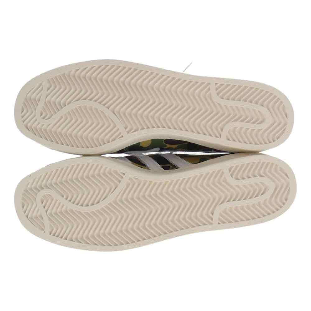 adidas アディダス GZ8981 × A BATHING APE アベイシングエイプ SUPER STAR 80S BAPE スーパースター 80S べイプ カモ マルチカラー系 27.0cm【新古品】【未使用】【中古】