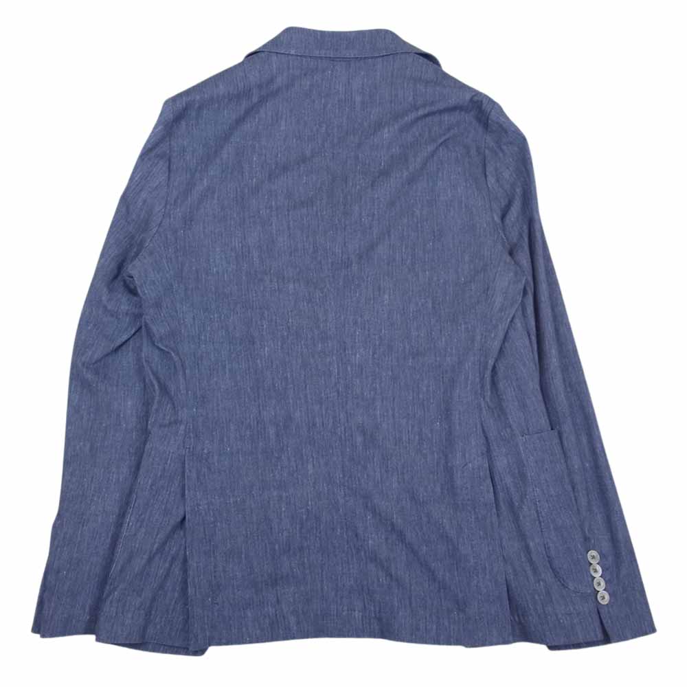 チルコロ1901 1104-301521 ヘリンボーン 2B テーラード ジャケット ネイビー系 48【中古】
