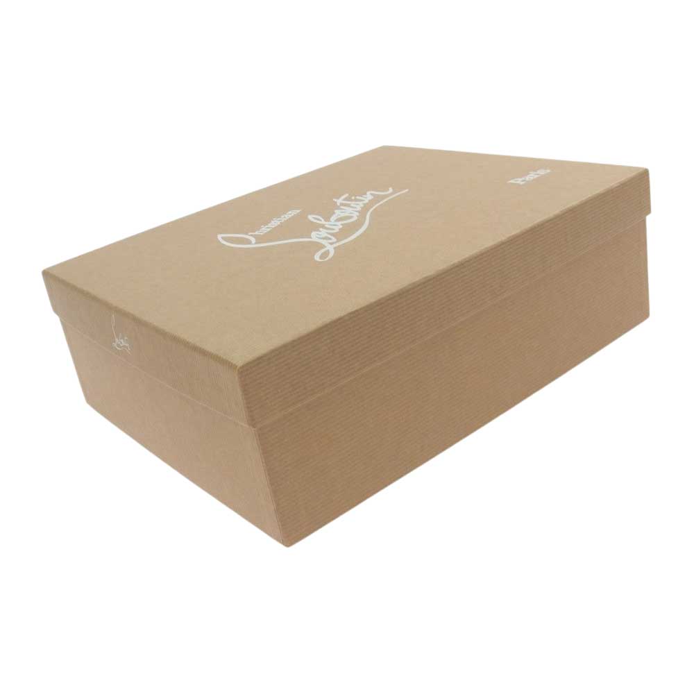 Christian Louboutin クリスチャンルブタン 3130002 BELLE 85 CALF レザー ブーティー ショート ブーツ ブラック ブラック系 レッド系 36【中古】