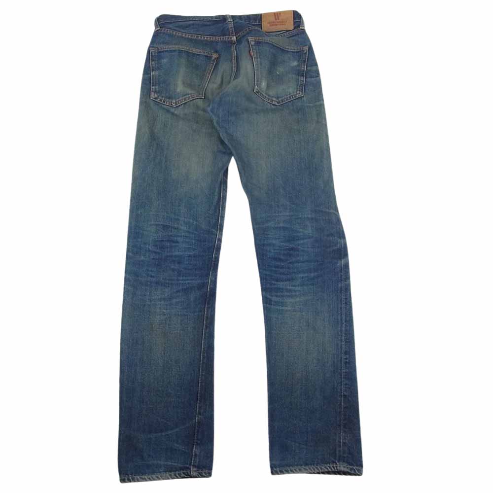 WAREHOUSE ウエアハウス ボタンフライ デニム パンツ インディゴブルー系 31【中古】