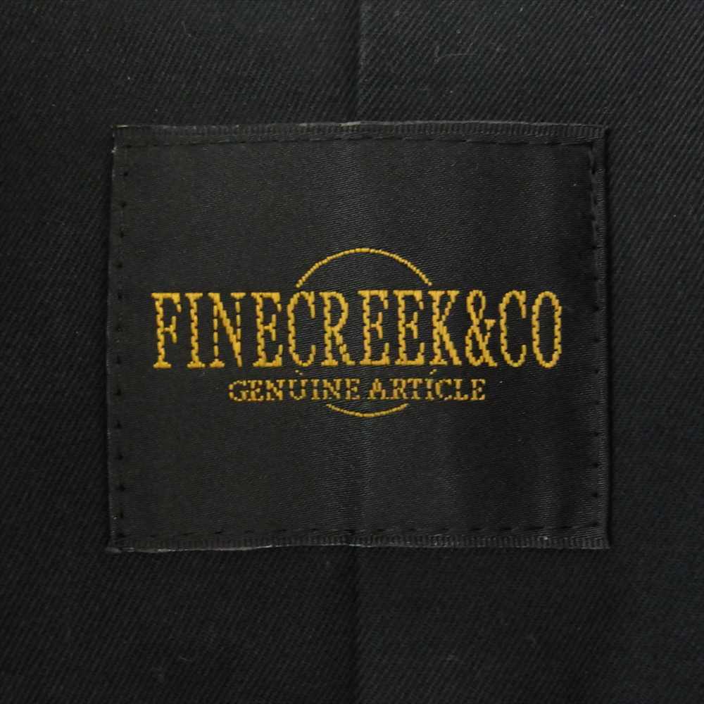 ファインクリークレザーズ ROBERTS ロバーツ ホースハイド シングル レザー ライダース ジャケット ブラック系 40【美品】【中古】