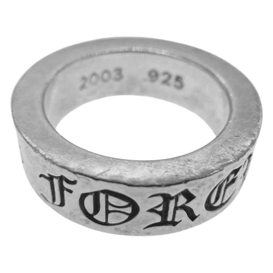 CHROME HEARTS クロムハーツ（原本無） 6ｍｍ FOREVER SPACER フォーエバー スペーサー リング シルバー系 7号【中古】