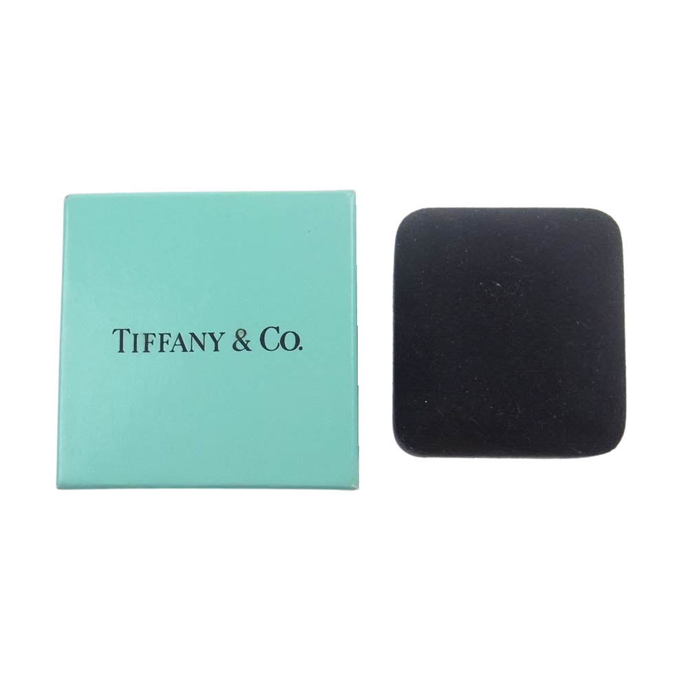 TIFFANY&Co. ティファニー PT950 ダイヤモンド ドッツ リング シルバー系 6.5号【中古】
