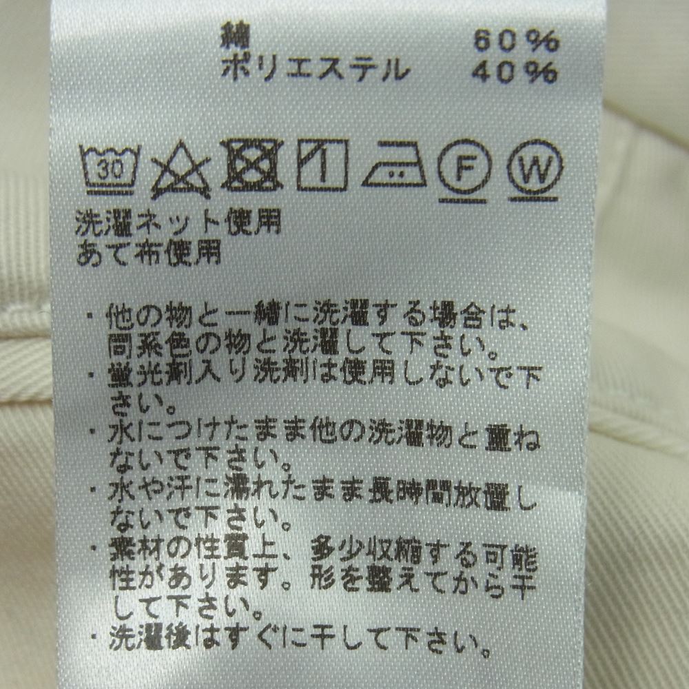 THE NORTH FACE ノースフェイス NT5052N PURPLE LABEL Stretch Twill Wide Tapered Pants パープルレーベル ストレッチ ツイル ワイド テーパード パンツ オフホワイト系 30【中古】