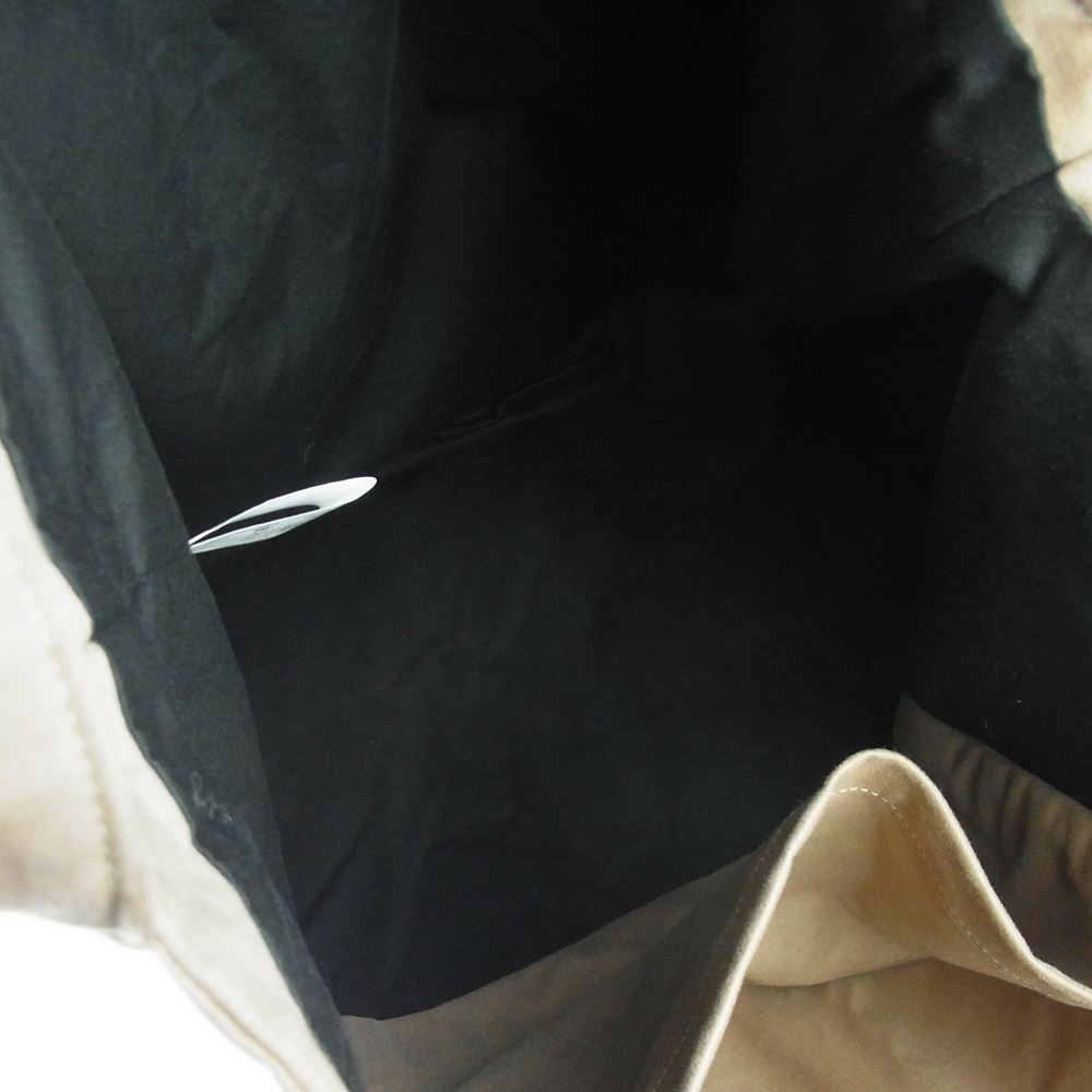 コントール kontor KON-GD02223 BRUSHED COTTON BIG TOTE ブラッシュド コットン ビッグ トート バッグ ベージュ系 FREE【新古品】【未使用】【中古】 コントール KON-GD02223 BRUSHED COTTON BIG TOTE ブラッシュド