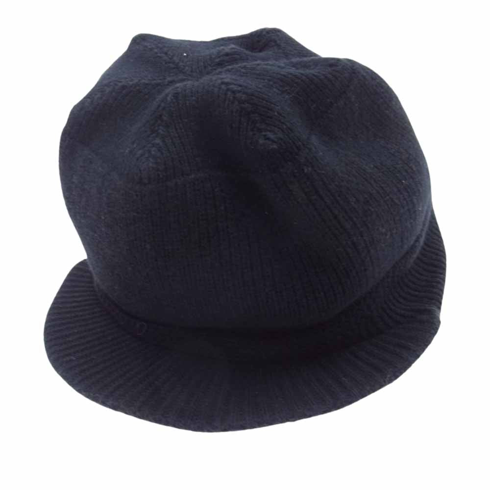 TENDERLOIN テンダーロイン T-JEEP CAP ツバ付き ニット キャップ ブラック系【中古】