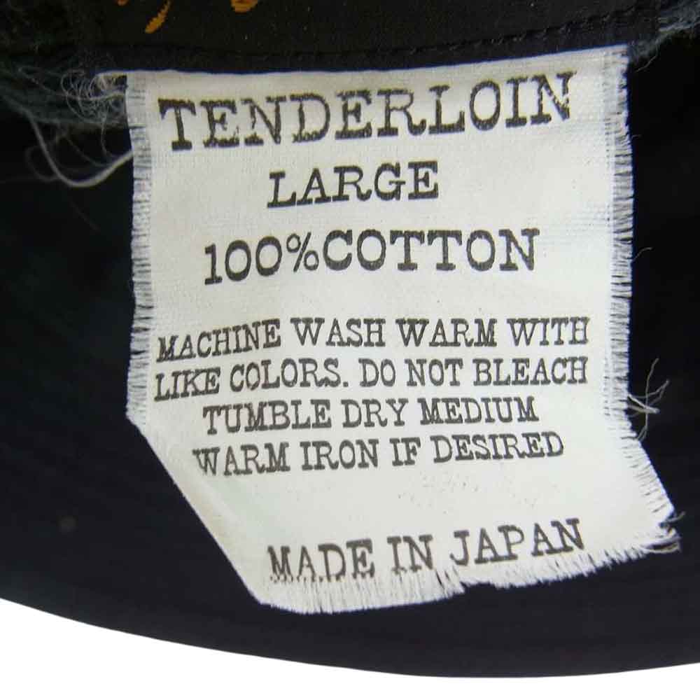 TENDERLOIN テンダーロイン T-JUNGLE HAT PIQUE ジャングル ハット ピケ ブラック系 L【中古】
