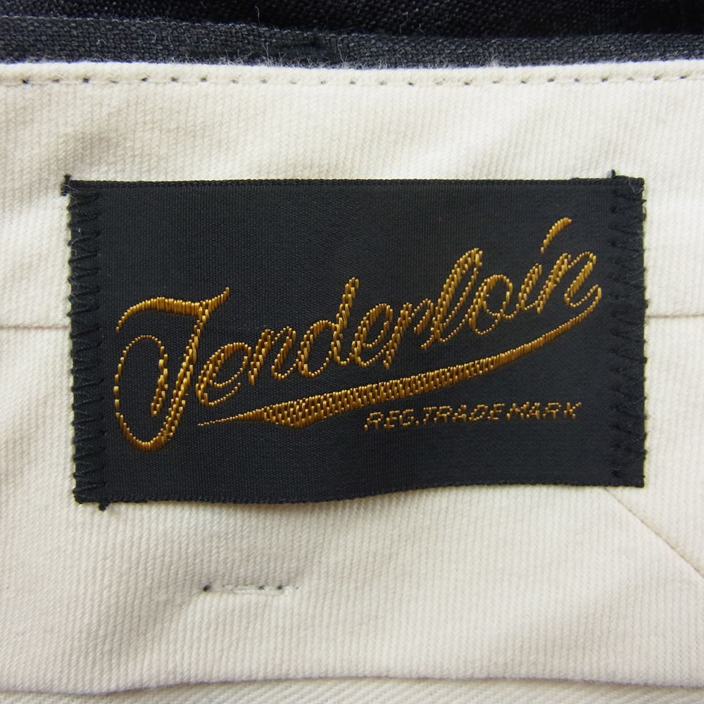 TENDERLOIN テンダーロイン S.W PNT スラックス ストライプ グレー系 L【中古】