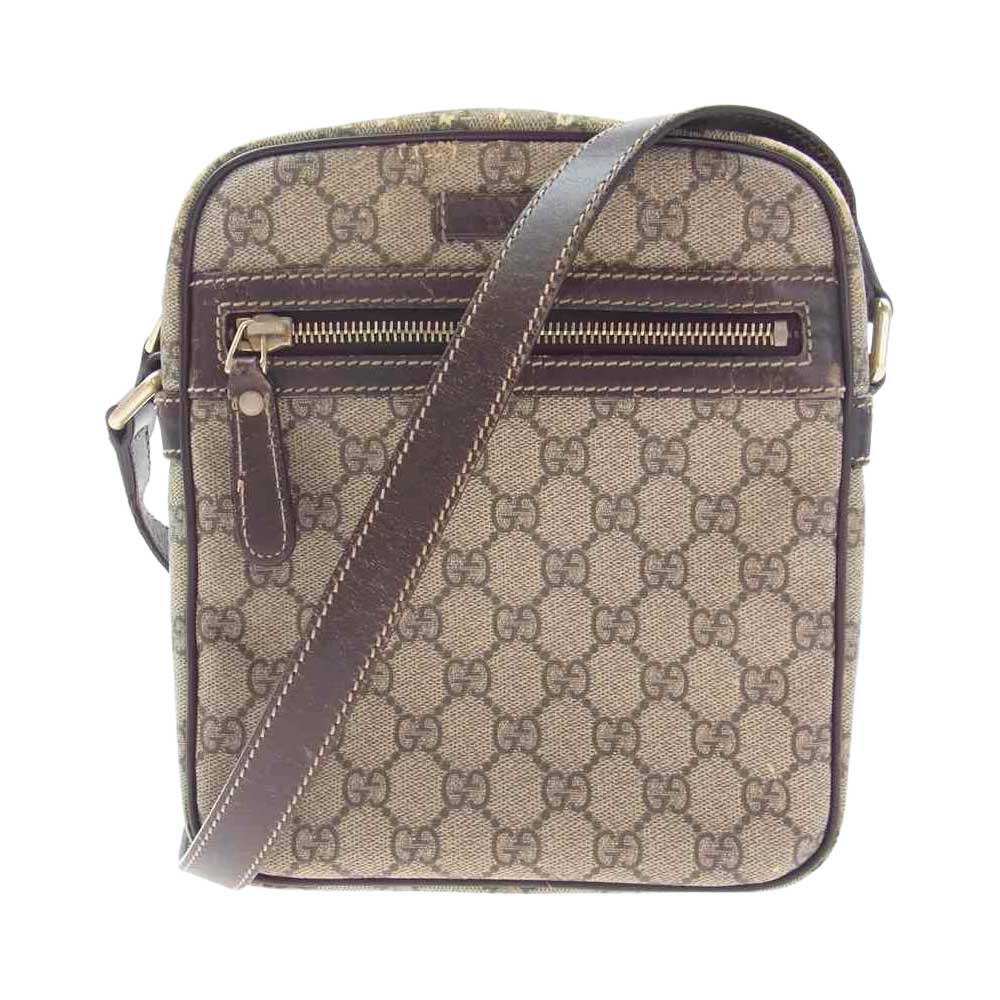 GUCCI グッチ 233268 GG プラス ショルダー バッグ ライトブラウン系【中古】