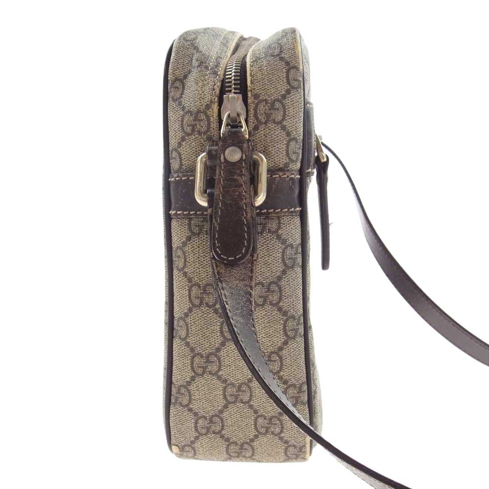 GUCCI グッチ 233268 GG プラス ショルダー バッグ ライトブラウン系【中古】