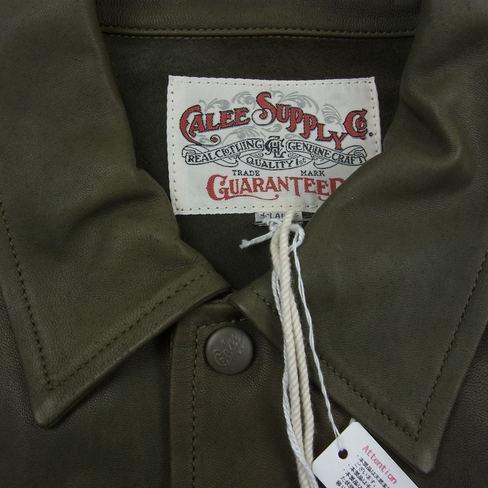 CALEE キャリー 21AW 21AW005SP skin shirt jacket シープスキン