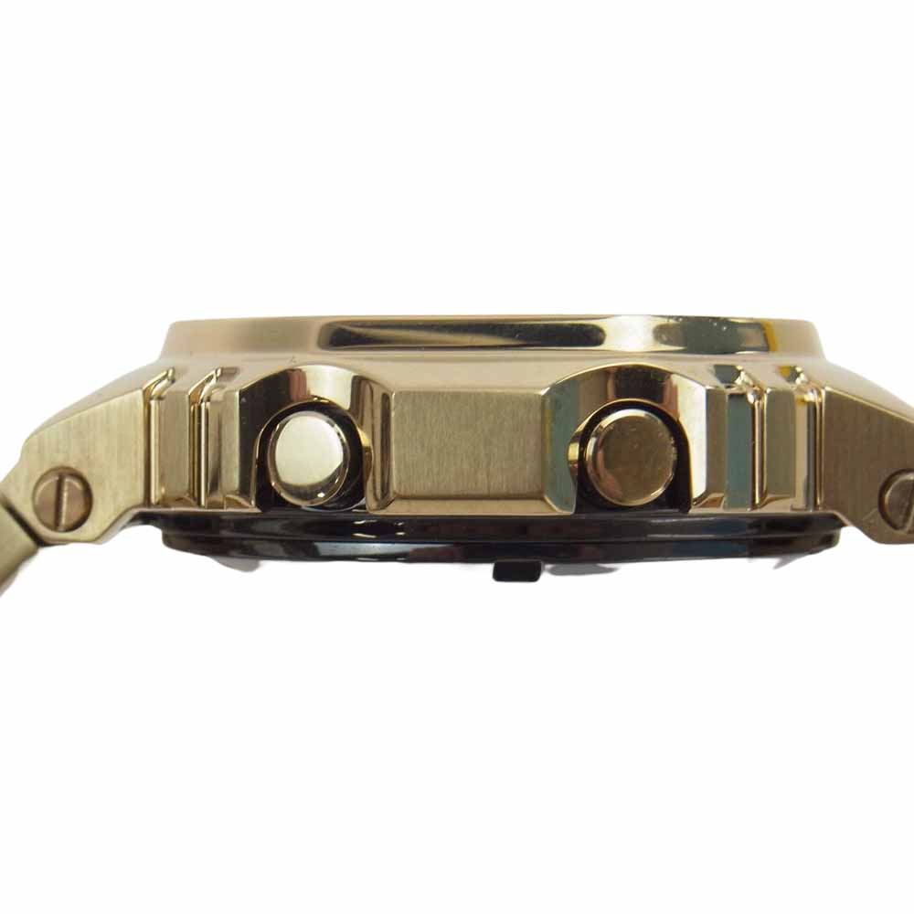 CASIO G-SHOCK カシオ ジーショック GMW-B5000GD-9JF  ソーラー 電波 時計 フルメタル ウォッチ  ゴールド系【美品】【中古】