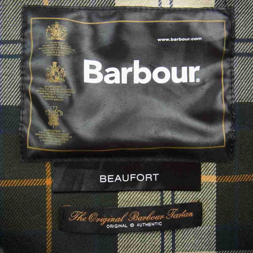 Barbour バブアー MWX0017SG91 国内正規品 BEAUFORT ビューフォート オイルド ジャケット モスグリーン系【中古】