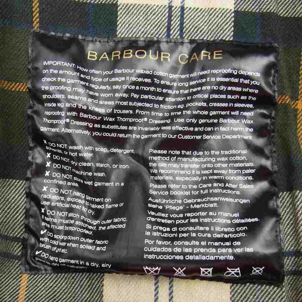 Barbour バブアー MWX0017SG91 国内正規品 BEAUFORT ビューフォート オイルド ジャケット モスグリーン系【中古】