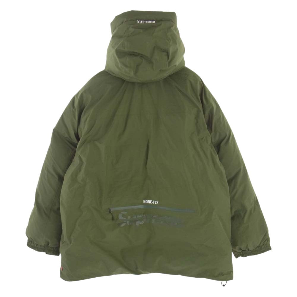 Supreme シュプリーム 22AW GORE-TEX 700-Fill Down Parka ゴアテックス ダウン パーカ ジャケット オリーブ系 XL【極上美品】【中古】