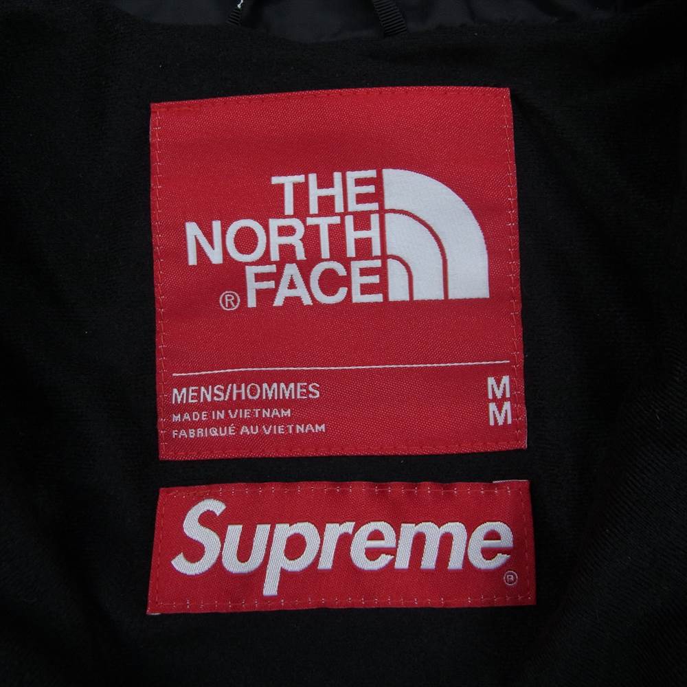 Supreme シュプリーム 20AW × THE NORTH FACE S Logo Mountain Jacket ノースフェイス マウンテン ジャケット ブラック系 M【美品】【中古】
