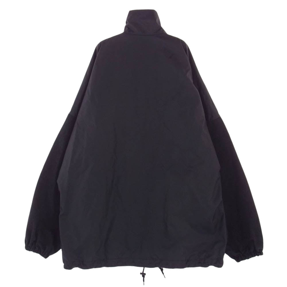 BALENCIAGA バレンシアガ 18AW 529213 TBQ03 トラック ジャケット ブラック系 ホワイト系 36【中古】