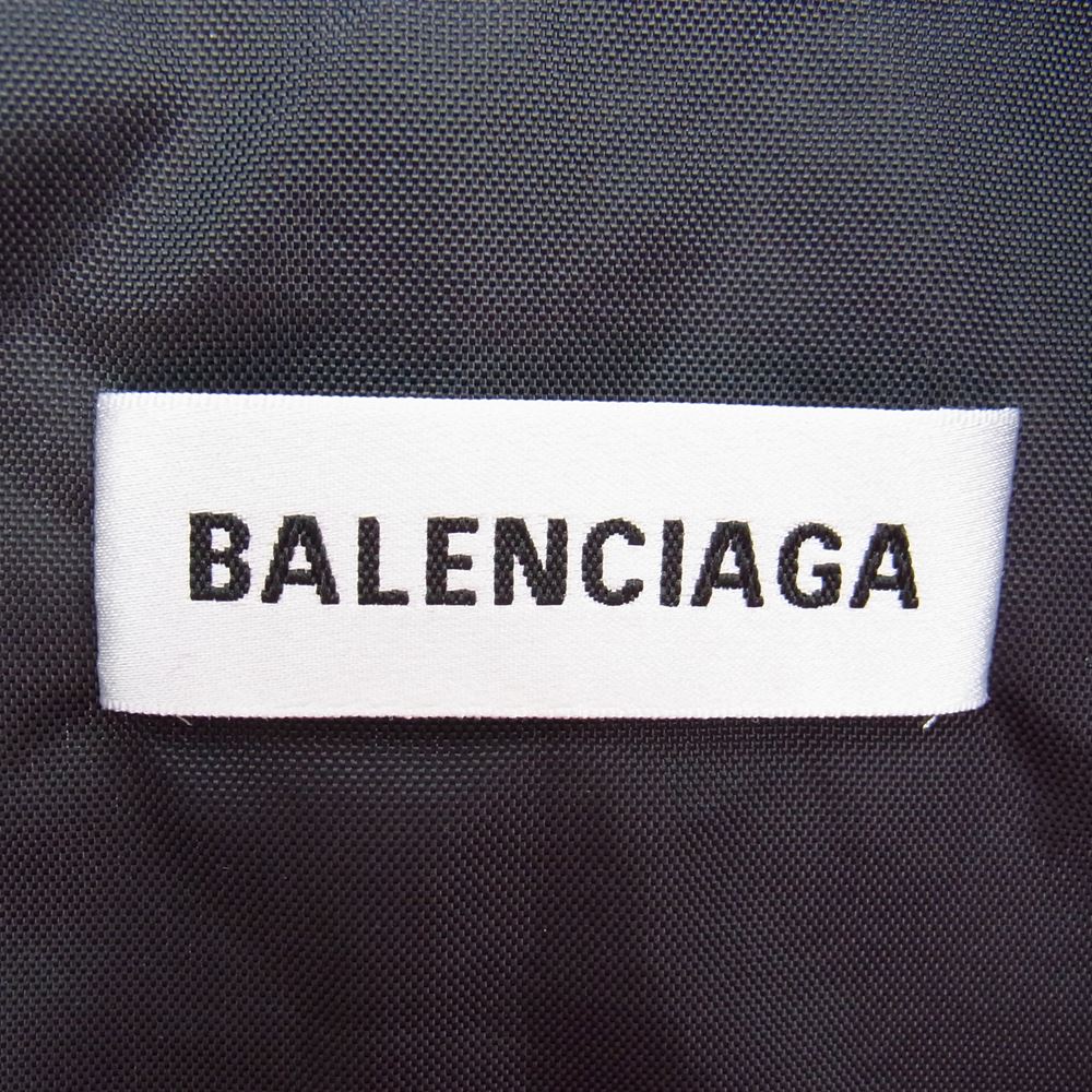 BALENCIAGA バレンシアガ 18AW 529213 TBQ03 トラック ジャケット ブラック系 ホワイト系 36【中古】