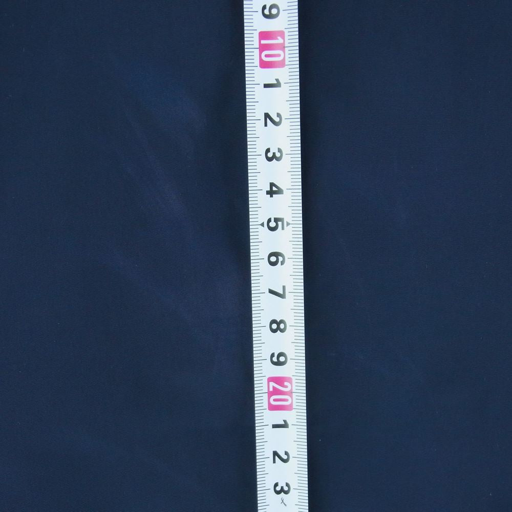 DIESEL ディーゼル 牛革 レザー 切替し ナイロン ジャケット 中国製 ネイビー系 L【中古】