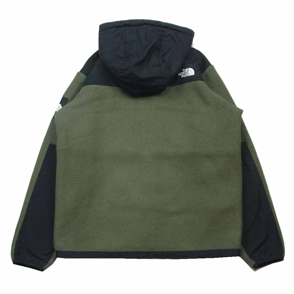 THE NORTH FACE ノースフェイス NA72052 DENALI HOODIE デナリ フーディ フリース パーカー ブラック系 グレイッシュカーキ系 L【中古】