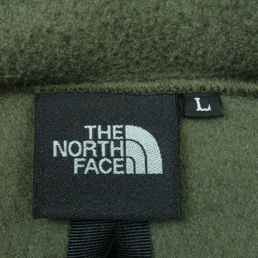 THE NORTH FACE ノースフェイス NA72052 DENALI HOODIE デナリ フーディ フリース パーカー ブラック系 グレイッシュカーキ系 L【中古】