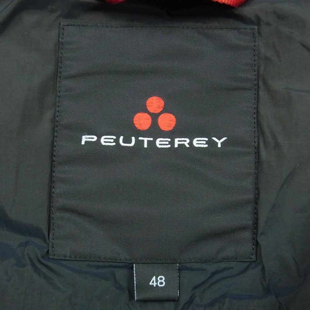 PEUTEREY ピューテリー 47253051 HURRICANE ハリケーン ダウン ジャケット 中国製 ネイビー系 215 48【中古】