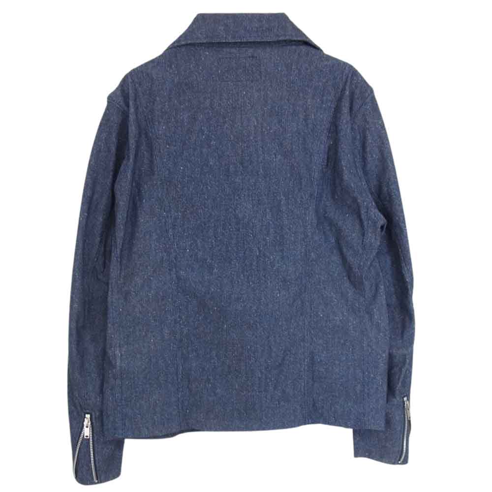 HYSTERIC GLAMOUR ヒステリックグラマー 02171AB01 ダブル ライダース ジャケット ネイビー系 M【中古】