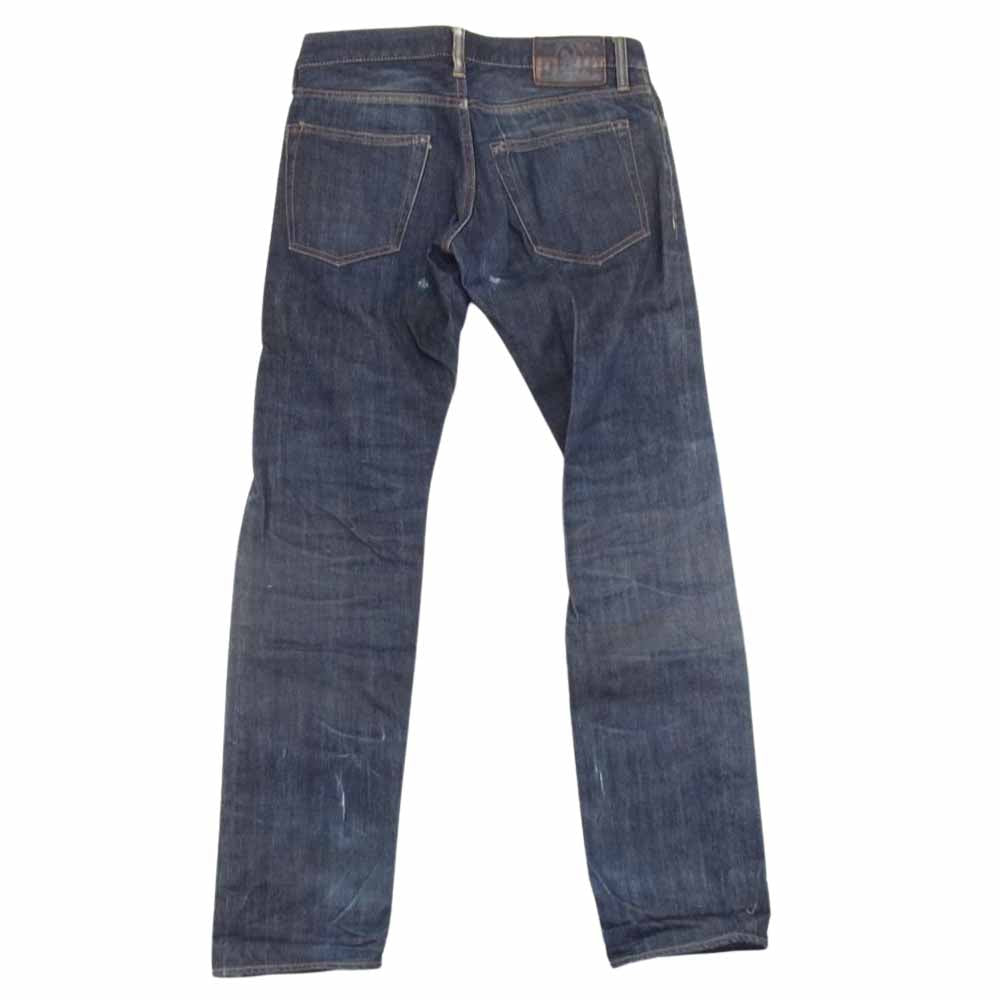 HYSTERIC GLAMOUR ヒステリックグラマー 0603AP04 ボタンフライ ローライズ デニム パンツ インディゴブルー系 30【中古】