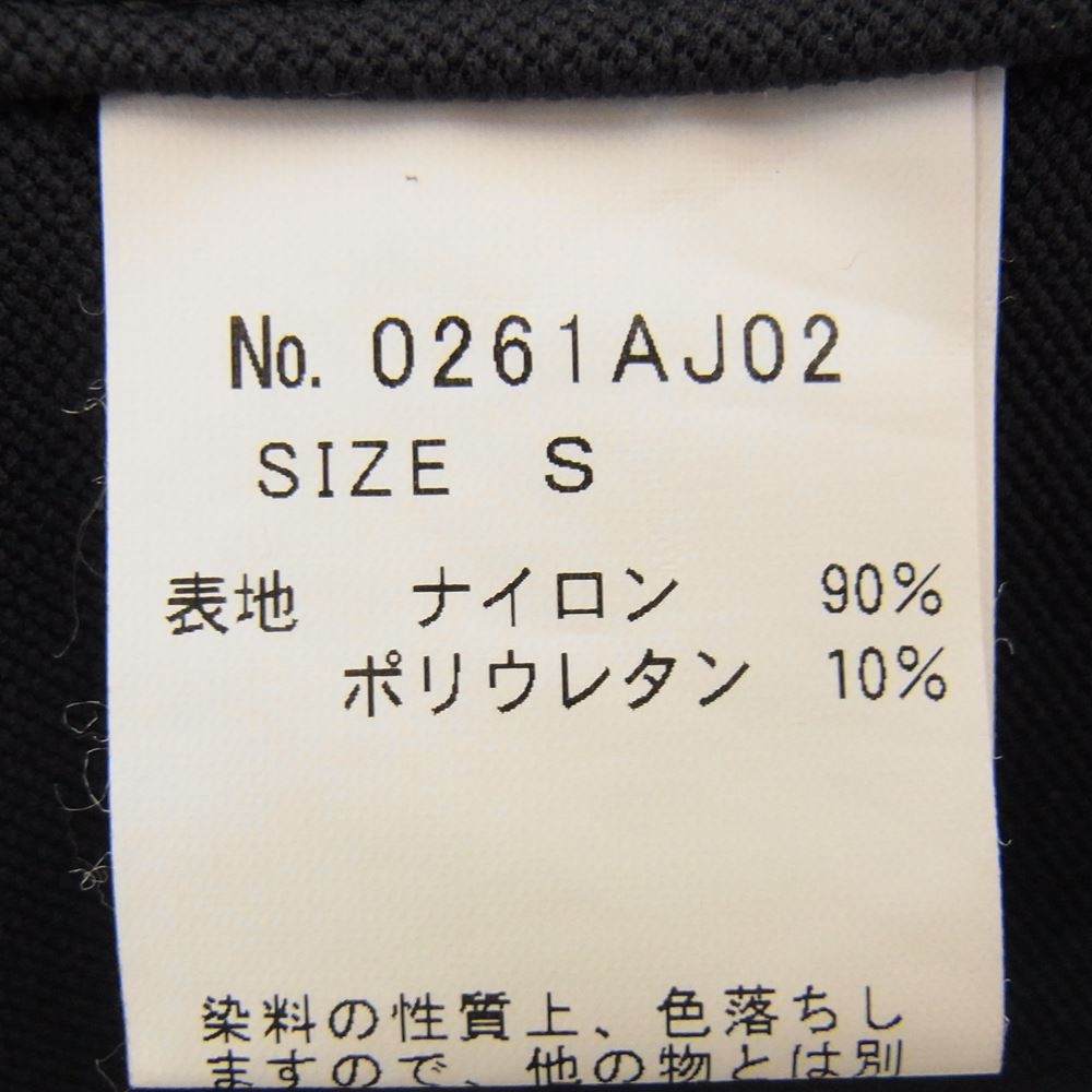 HYSTERIC GLAMOUR ヒステリックグラマー 0261AJ02 ナイロン テーラード ジャケット ブラック系 S【中古】