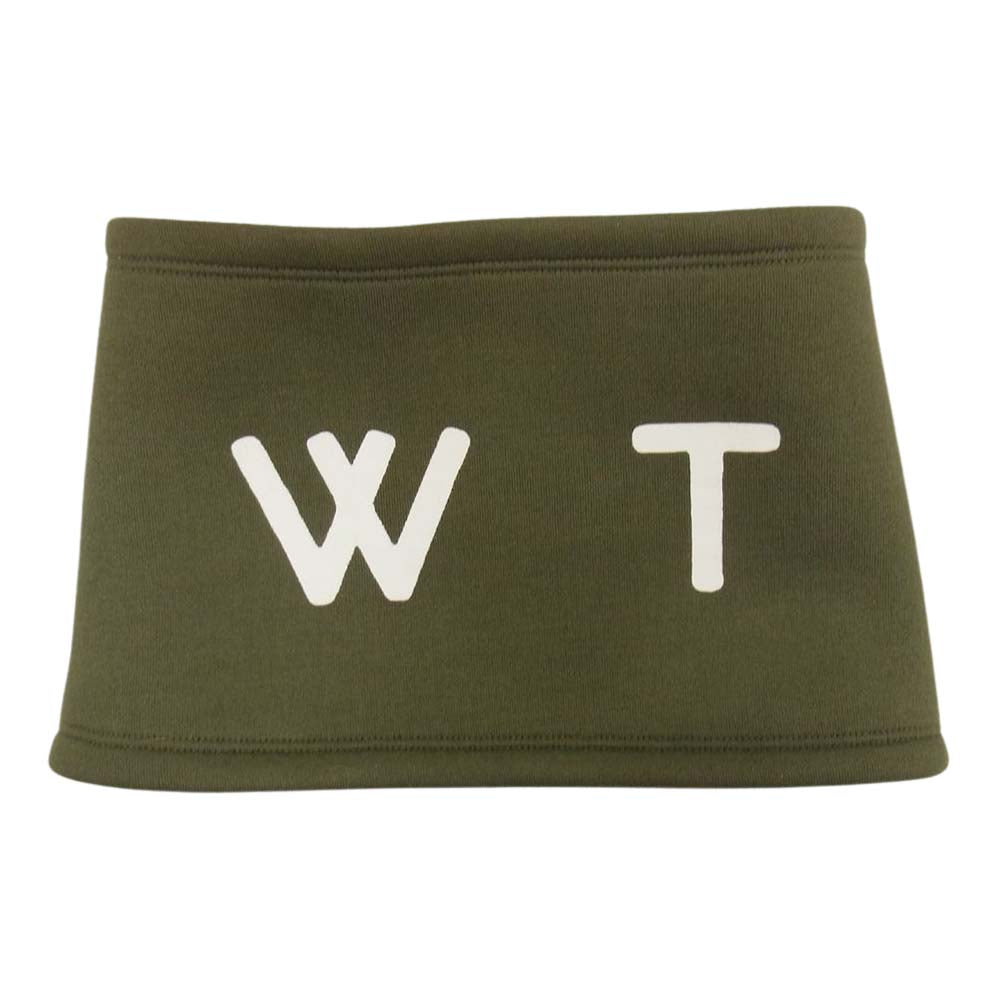 WTAPS ダブルタップス 181ATDT-HT02 EX36 COLLECTION GASKET 02 ロゴプリント ヘアバンド グリーン カーキ系【中古】