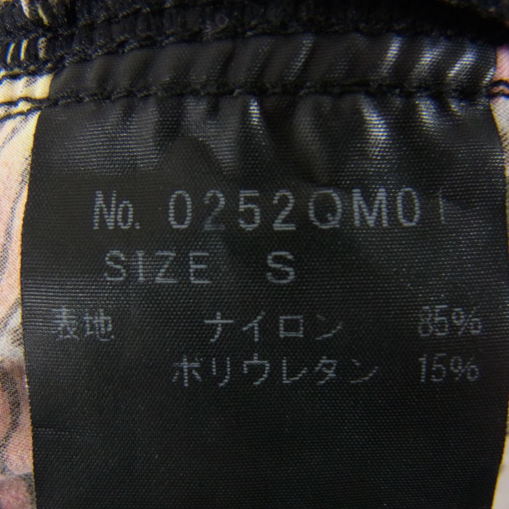 HYSTERIC GLAMOUR ヒステリックグラマー 0252QM01 SHORTS HALF PANTS 総柄 ショーツ ショートパンツ ブラック系 S【中古】